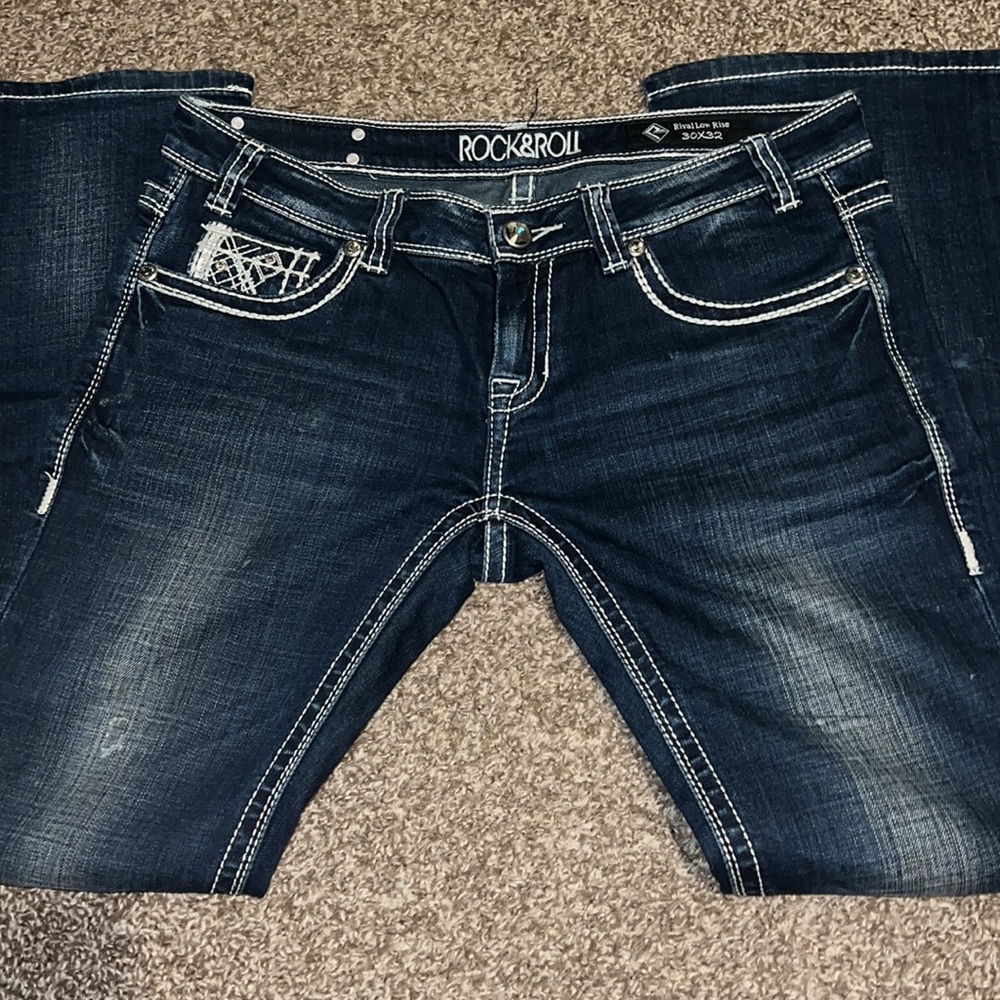 Rock&Roll Low Rise Jeans